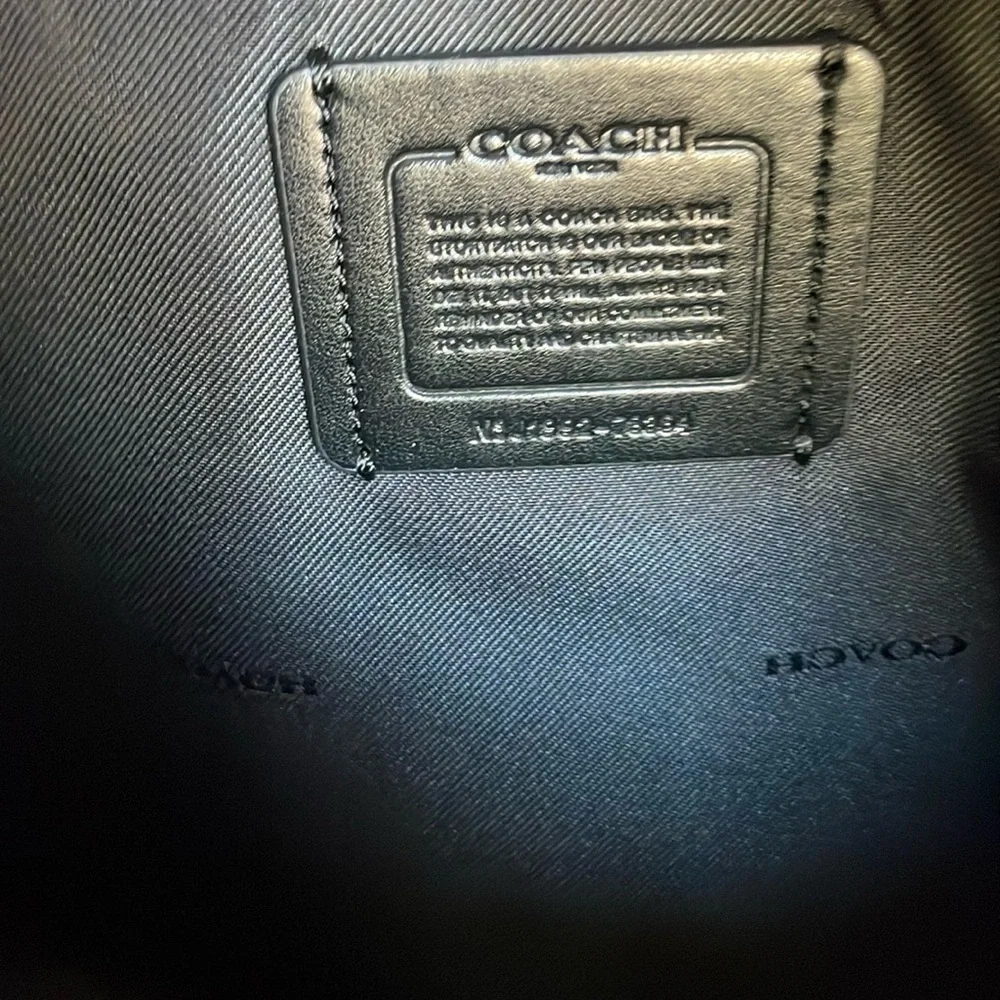 Coach Dalton 31 Leather Shoulder Bag, Oxblood - Picture 7 of 10